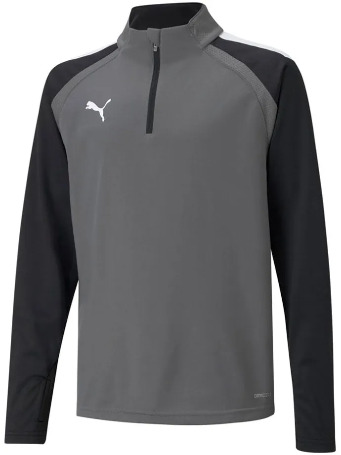 Trainingsshirt in Grau/ Schwarz