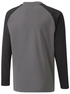 Trainingsshirt in Grau/ Schwarz