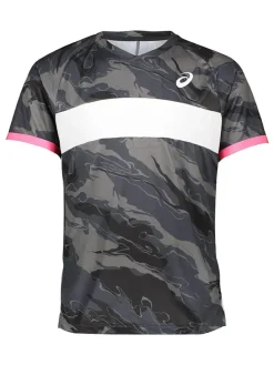 Trainingsshirt in Schwarz/ Grau