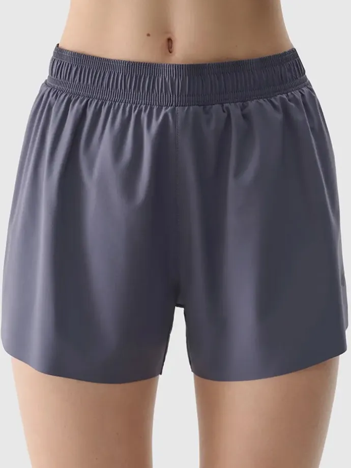 Trainingsshorts in Blau
