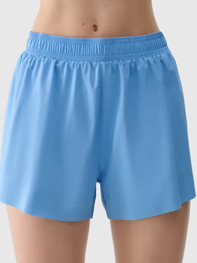 Trainingsshorts in Hellblau