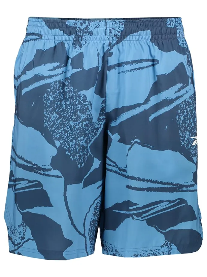 Trainingsshorts in Hellblau/ Blau