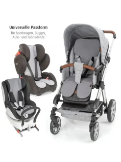 TravelKid Breeze Sitzauflage in Grau ab 0 Monate