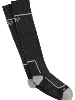 Trekking-Socken in Schwarz/ Grau