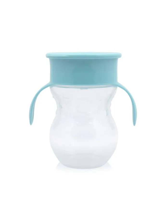 Trinkbecher 360 Grad in blau