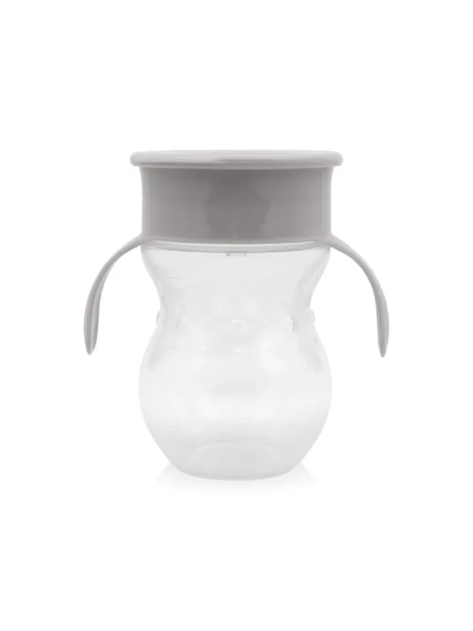 Trinkbecher 360 Grad in grau
