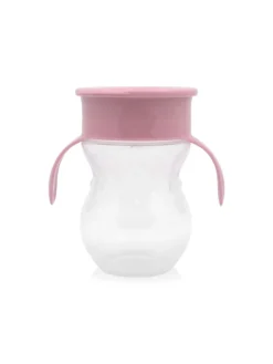 Trinkbecher 360 Grad in rosa