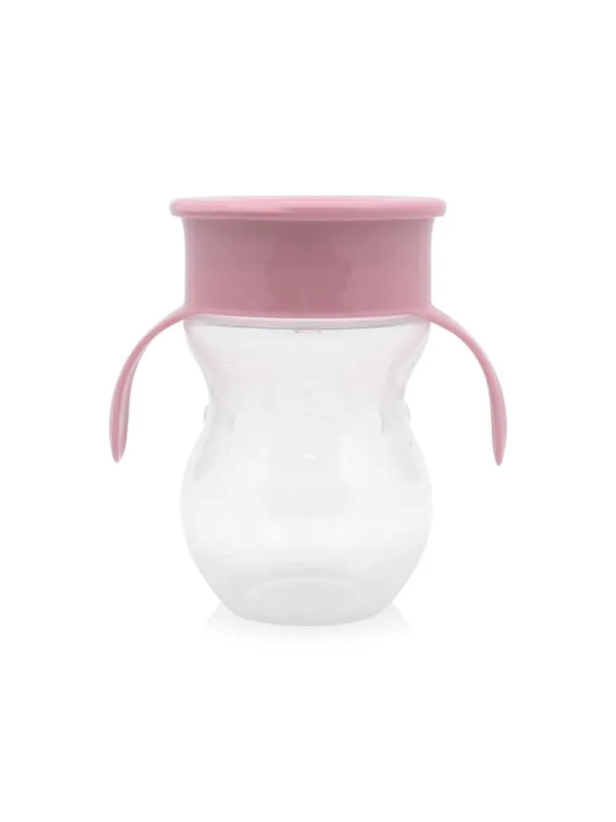 Trinkbecher 360 Grad in rosa