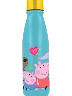 Trinkflasche "Peppa Pig" in Blau/ Pink - 600 ml