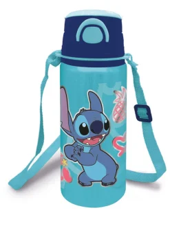 Trinkflasche "Stitch" in Hellblau - 730 ml