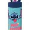 Trinkflasche "Stitch" in Hellblau - 420 ml