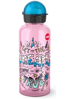 Trinkflasche "Träume" in Rosa - 600 ml