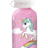 Trinkflasche "Unicorn Range" in Rosa/ Bunt - 400 ml