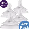 Trinksauger 4er Pack Natural Response - Silikon