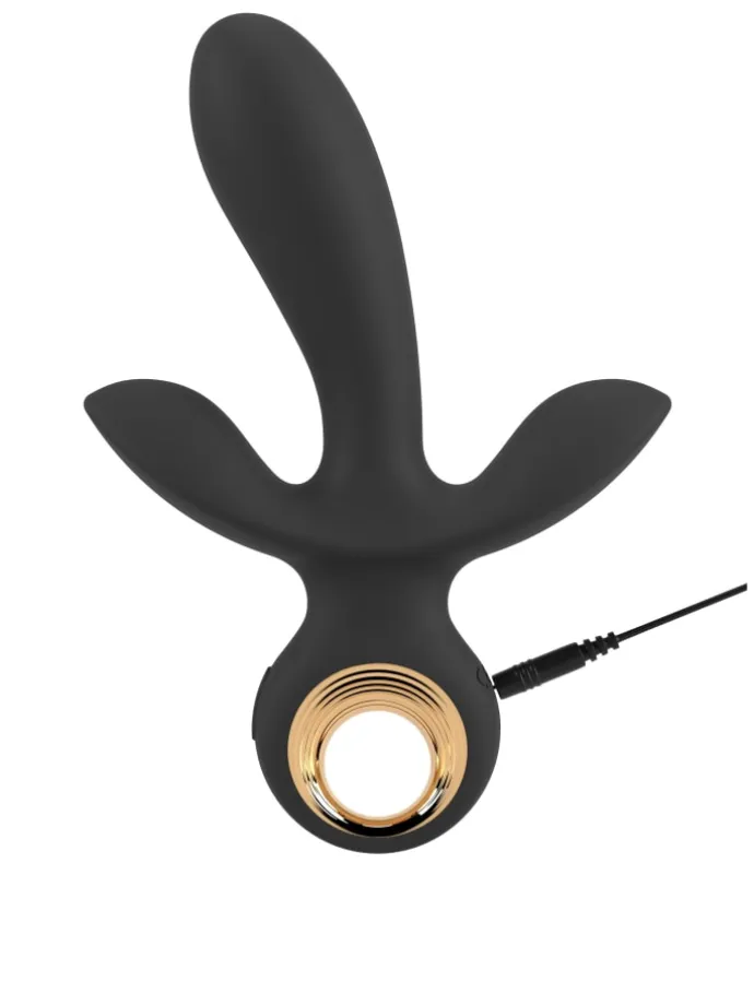 Triple-Vibrator Inflatable Triple Vibrator in schwarz