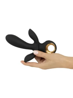 Triple-Vibrator Inflatable Triple Vibrator in schwarz