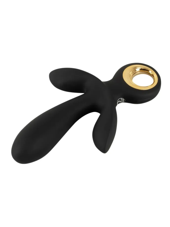 Triple-Vibrator Inflatable Triple Vibrator in schwarz