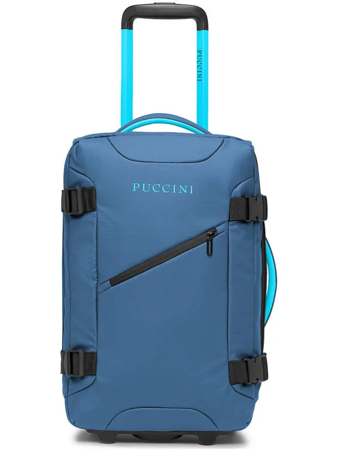 Trolley "Colorado" in Blau - (B)35,5 x (H)51 x (T)20 cm