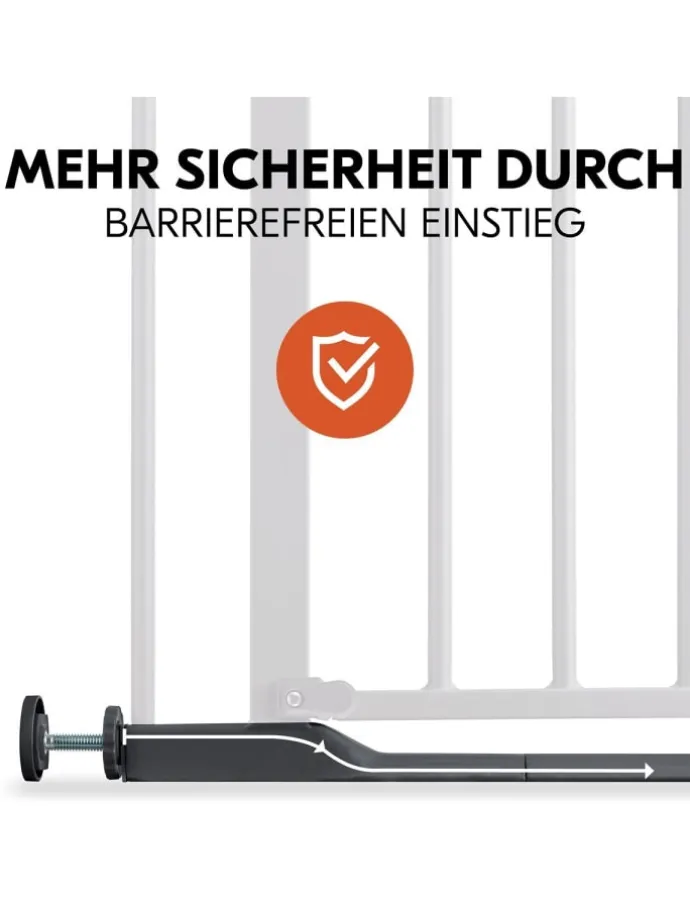 Türschutzgitter / Treppenschutzgitter Clear in grau