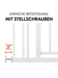 Türschutzgitter / Treppenschutzgitter Open in weiss