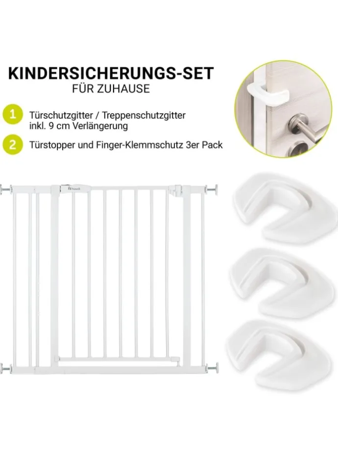 Türschutzgitter / Treppenschutzgitter Open in weiss