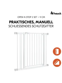 Türschutzgitter / Treppenschutzgitter Open in weiss