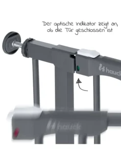 Türschutzgitter Clear Step Autoclose 2 - in grau