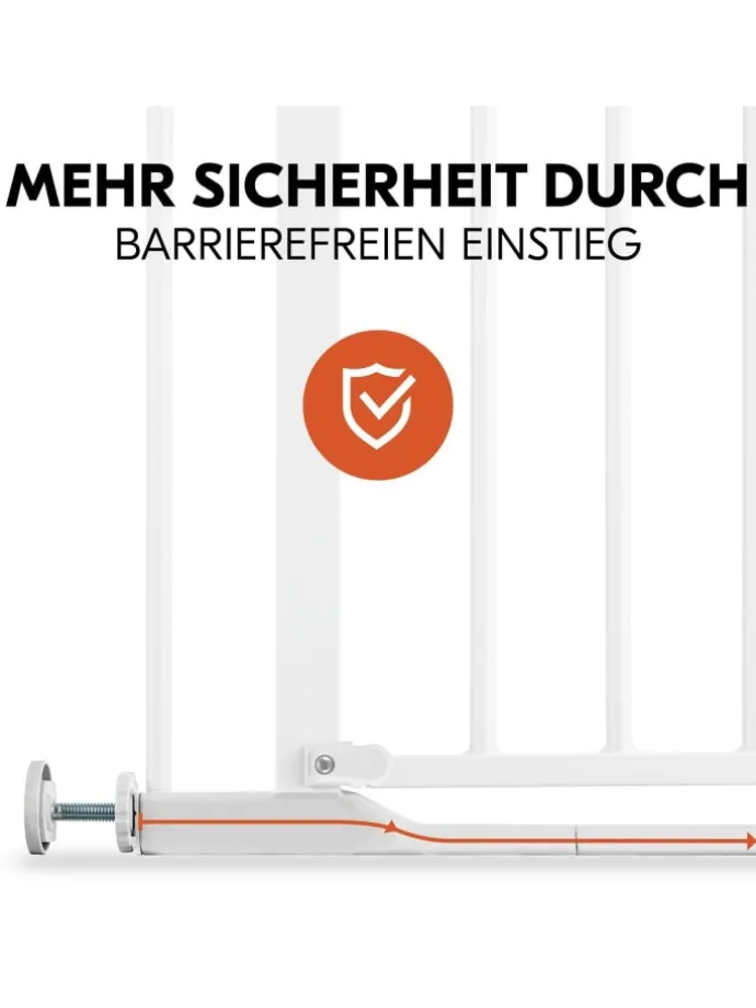 Türschutzgitter Clear Step Autoclose 2 + in weiss