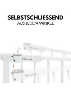 Türschutzgitter Clear Step Autoclose 2 + in weiss
