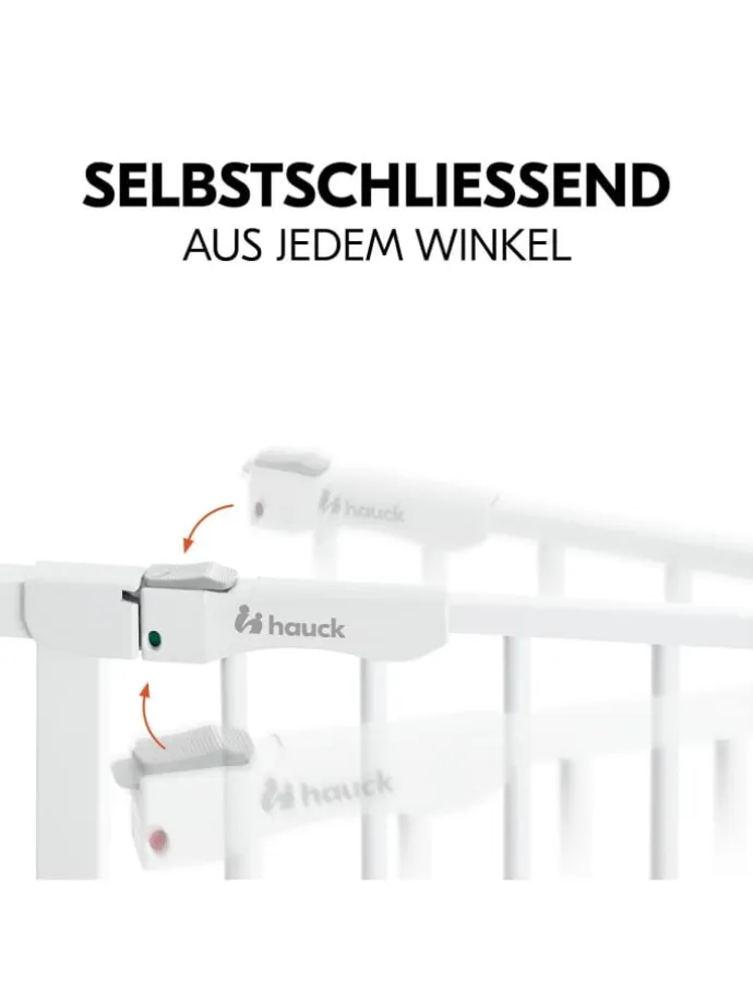 Türschutzgitter Clear Step Autoclose 2 + in weiss