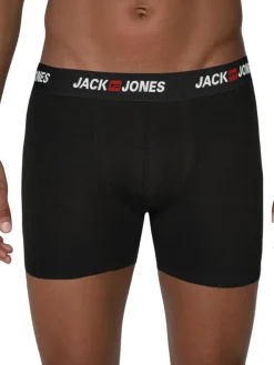 Trunk JACCORP LOGO BOXER BRIEFS 6 regular/straight in Schwarz