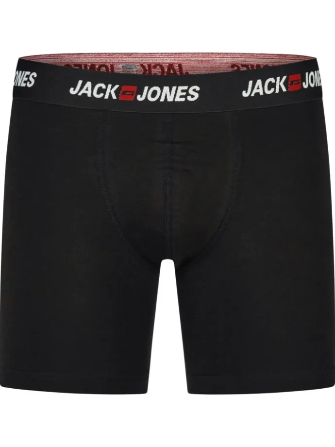 Trunk JACCORP LOGO BOXER BRIEFS 6 regular/straight in Schwarz