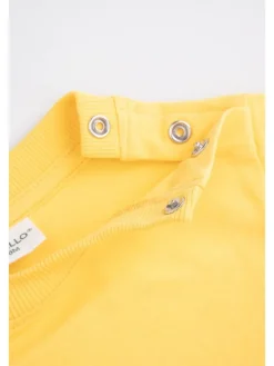 T-Shirt mit kurzem Ärmel in gelb