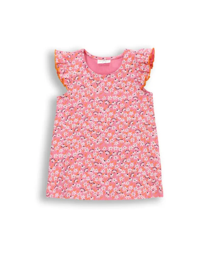 T-Shirt mit kurzen Ärmeln in rosa