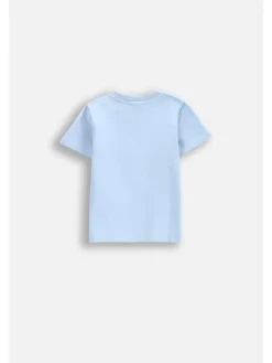 T-Shirt mit kurzen Ärmeln in blau
