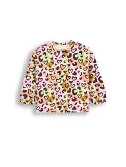 T-Shirt mit langen Ärmeln in bunt