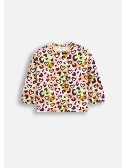 T-Shirt mit langen Ärmeln in bunt