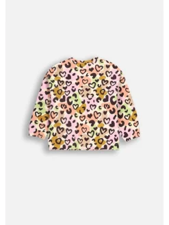T-Shirt mit langen Ärmeln in bunt