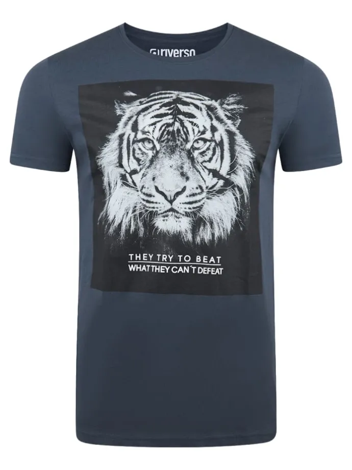 T-Shirt RIVCharly in Blau
