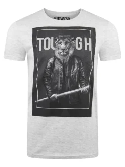 T-Shirt RIVCharly in Grau