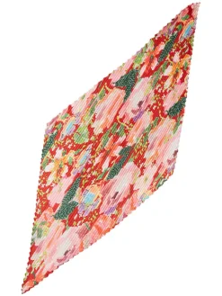 Tuch "Yvette" in Bunt - (L)70 x (B)70 cm