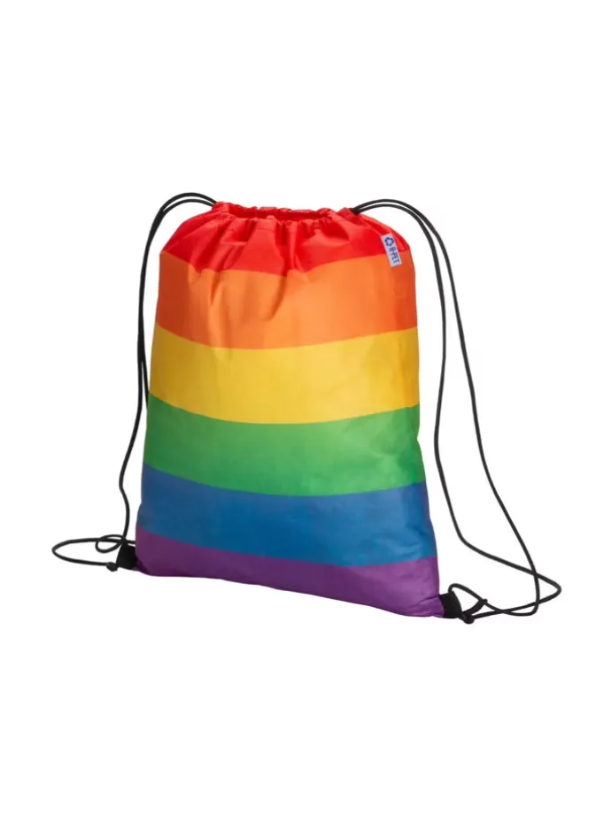 Turnbeutel Regenbogen in Mehrfarbig