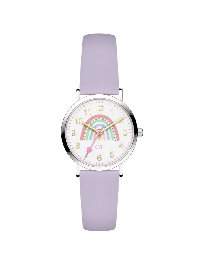Uhr The Cool Lilac Rainbow in lila