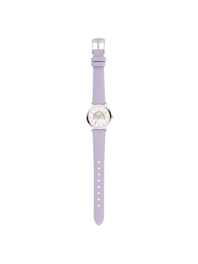 Uhr The Cool Lilac Rainbow in lila