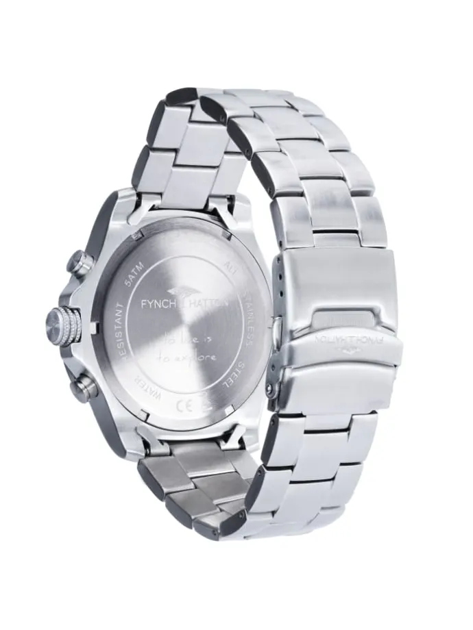 Uhr The silver Chrono in silber