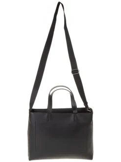 Umhängetasche in Schwarz - (L)32 x (B)26 x (T)5 cm