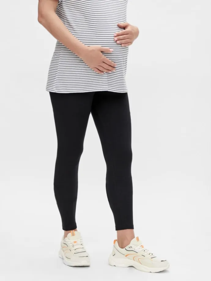 Umstands Leggings im 2-er Pack MLEMMA in Schwarz-3