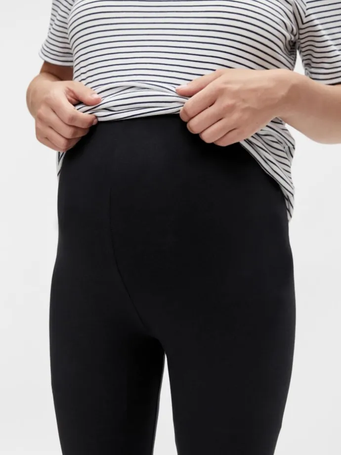 Umstands Leggings im 2-er Pack MLEMMA in Schwarz-3