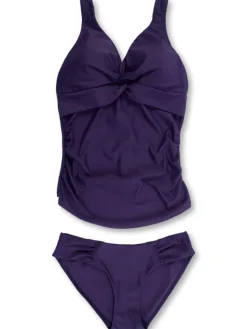 Umstandsbademode "AUDREY" Tankini in Violett