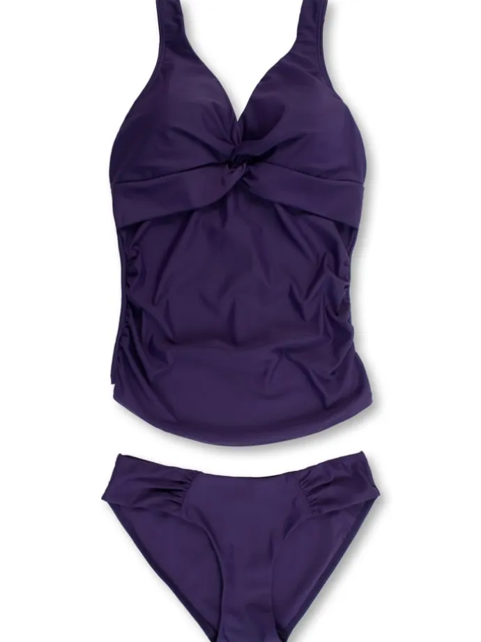 Umstandsbademode "AUDREY" Tankini in Violett